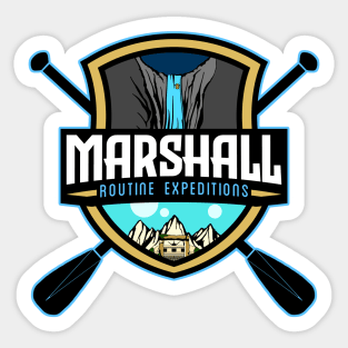 Marshall Routine Expeditions Sticker